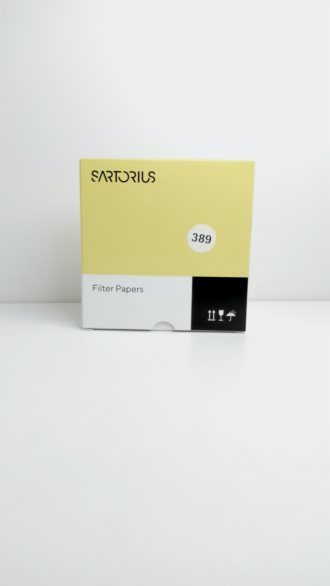 Papel filtro cuantitativo grado 389 de 125mm What Nº41
