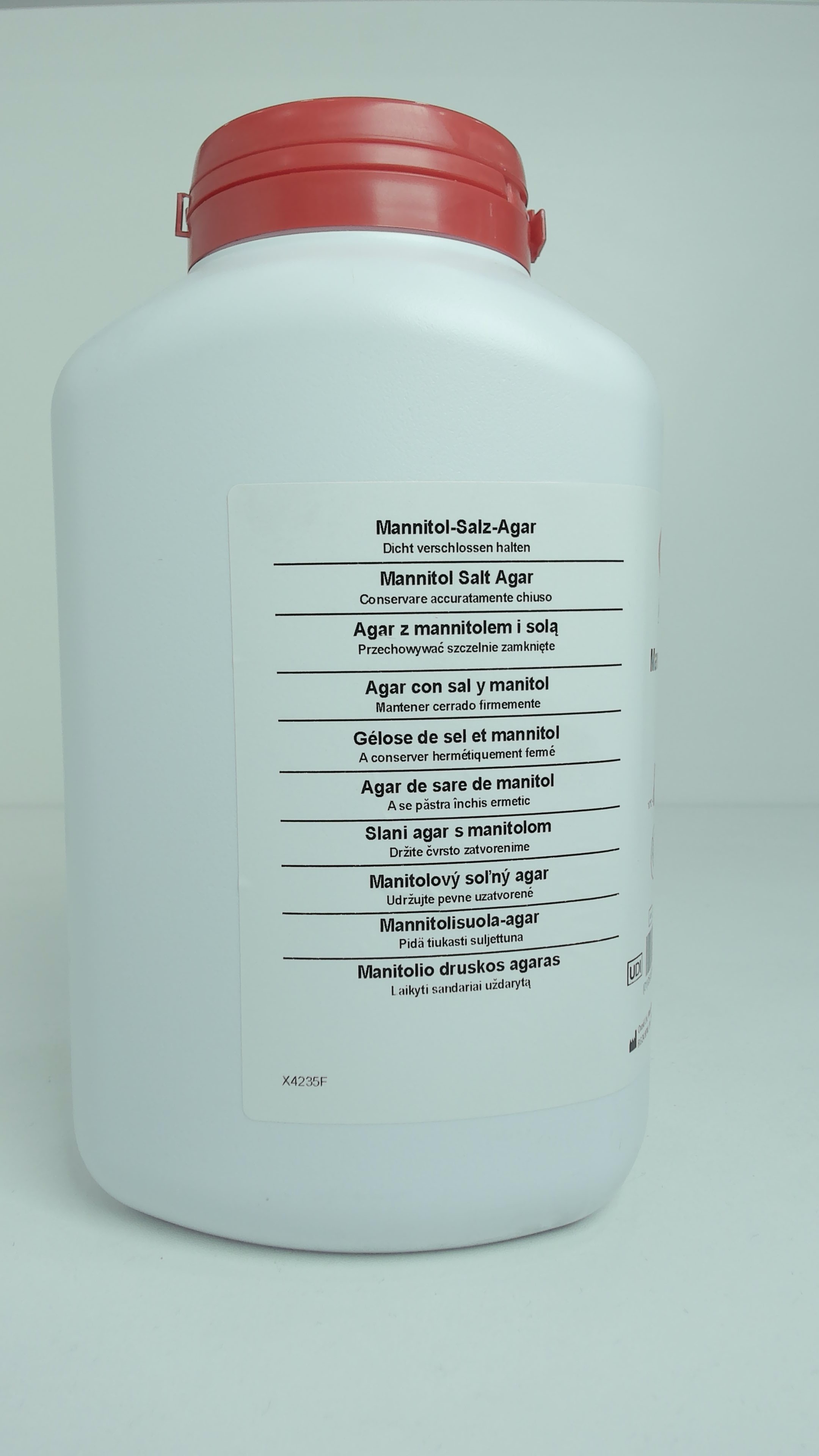 Agar Manitol Salado (Chapman)