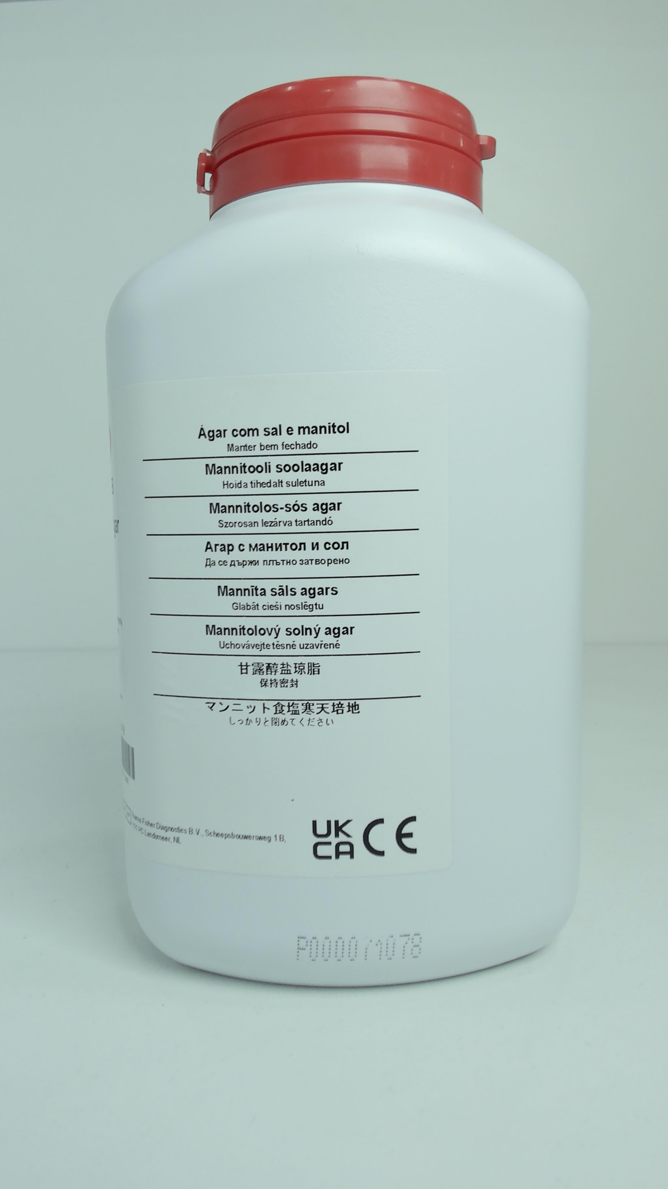 Agar Manitol Salado (Chapman)