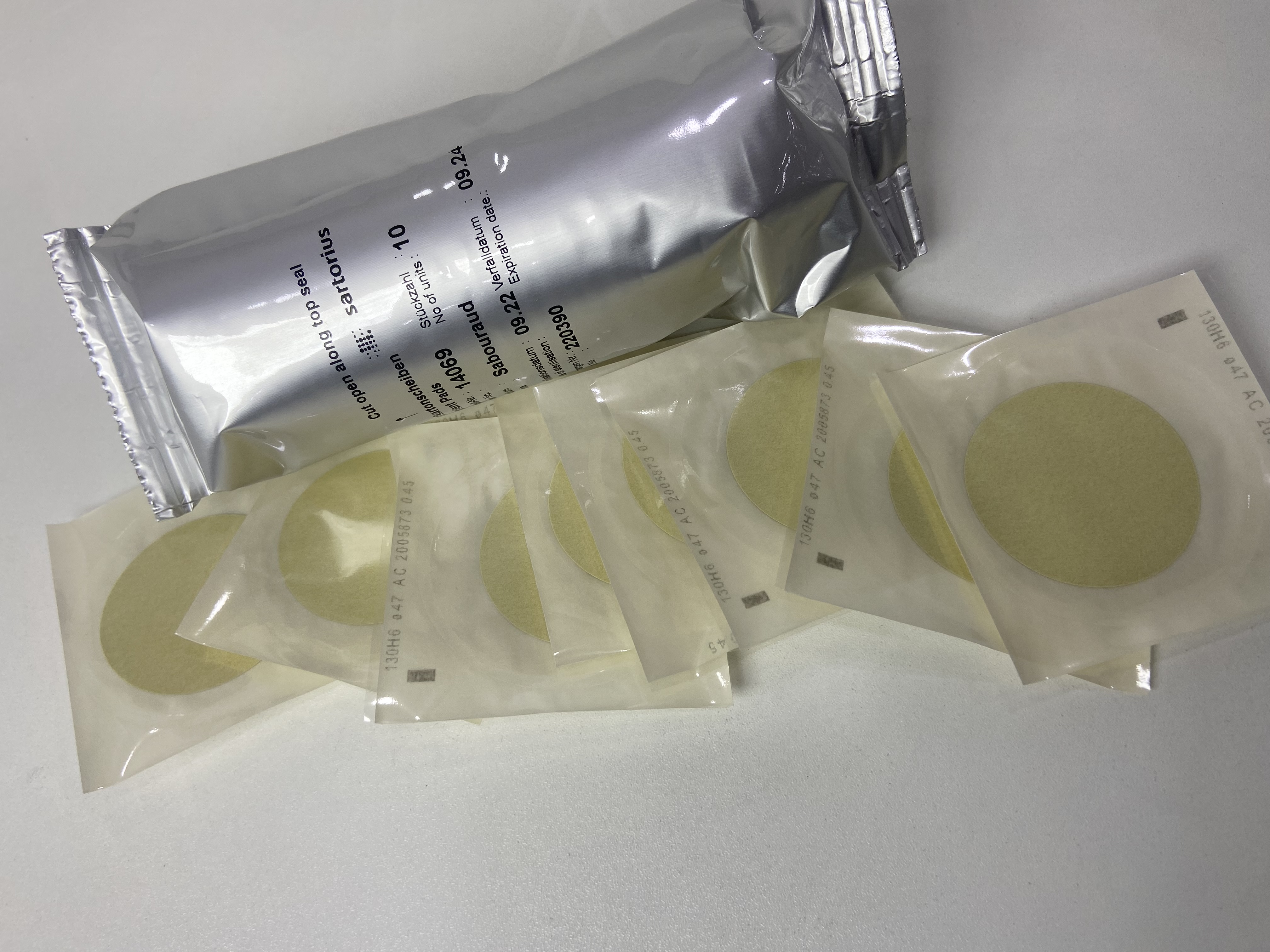 NKS/NPS Contiene: Sabouraud + Petri 60mm + Almohadilla + Membrana Negra 0.65 um