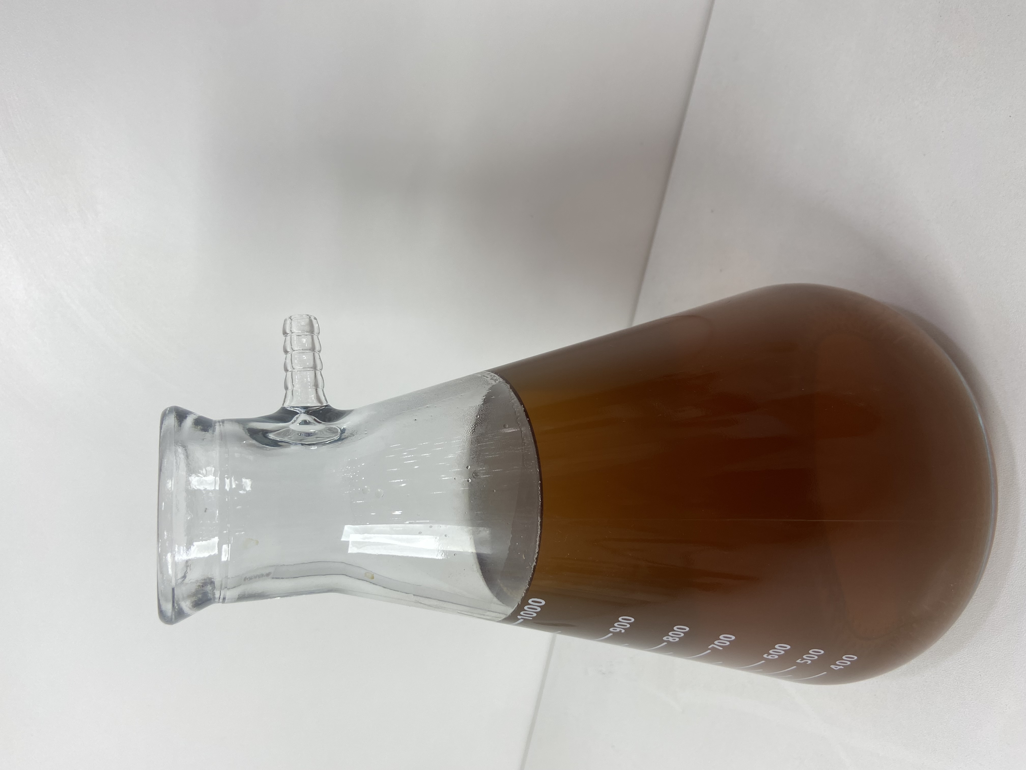 Matraz de Filtración reforzado tubo graduado 1000ml