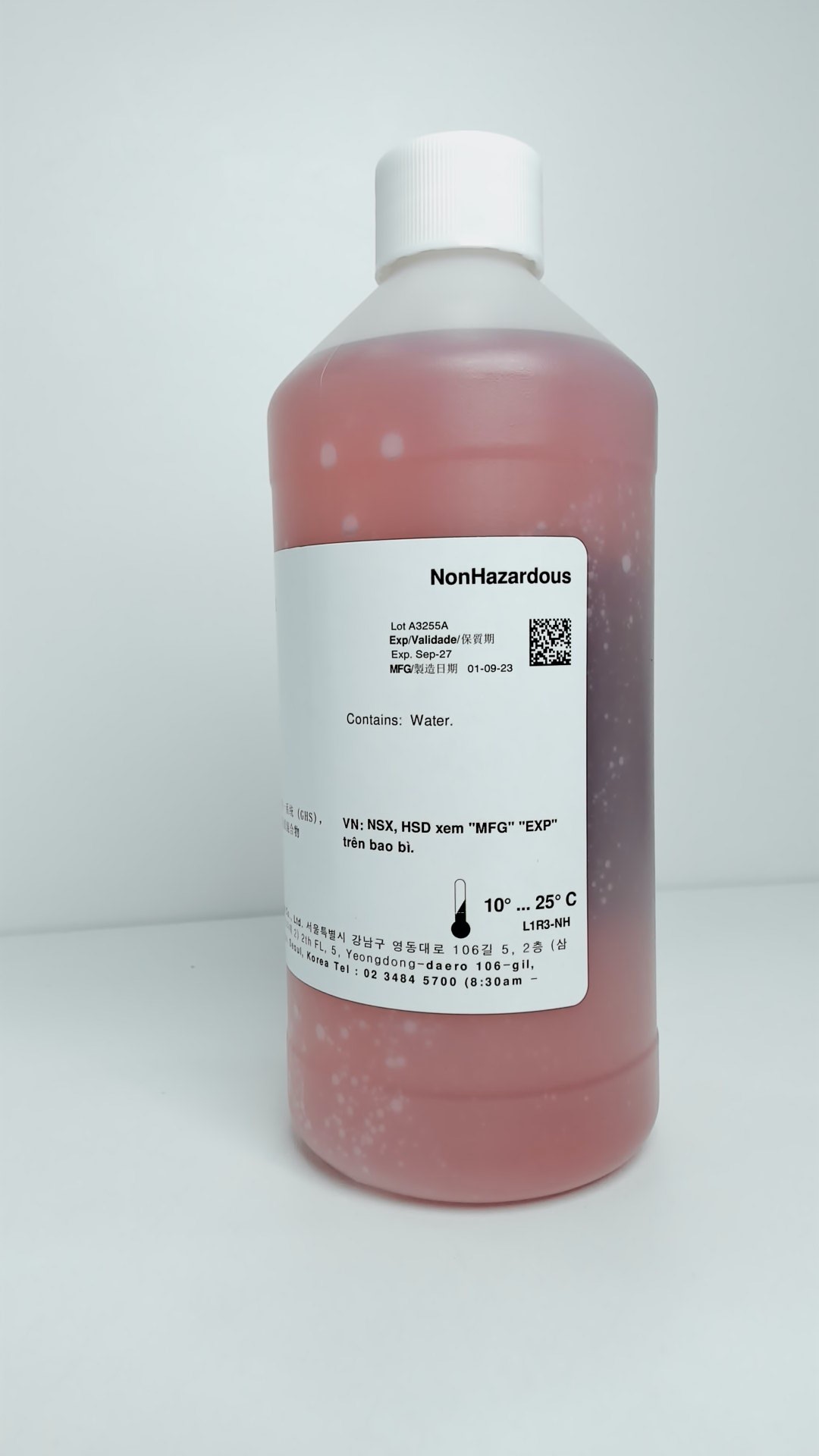 Solución buffer referencia pH 4.01 Roja, HACH (NIST) -