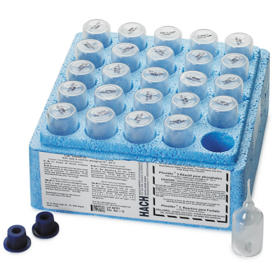 Reactivo para ozono en ampollas AccuVac® 0-0.75mg/L,  pk/25