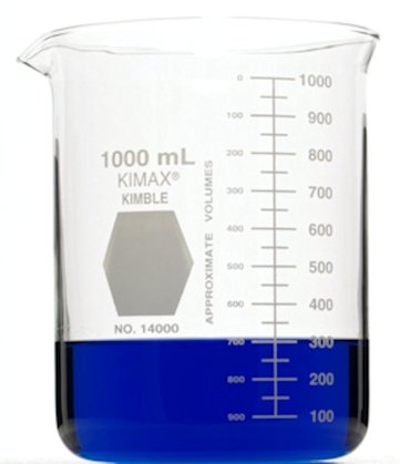 Beaker graduado,1000ml
